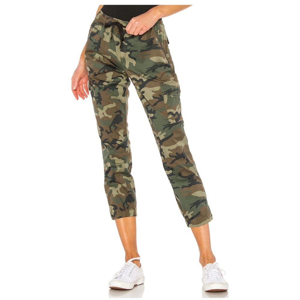 Sanctuary Pull On Trooper Camo Cargo Pants XS